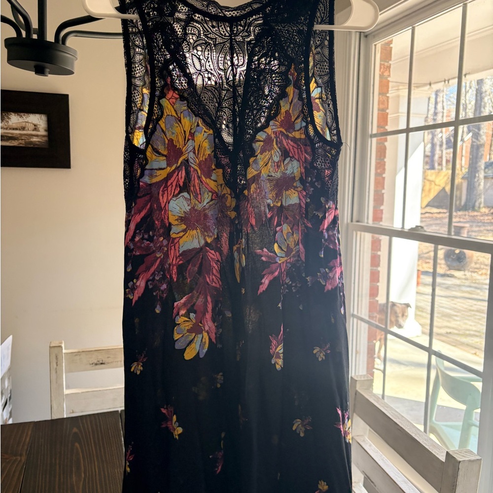 Free People Multicolor Floral Dress